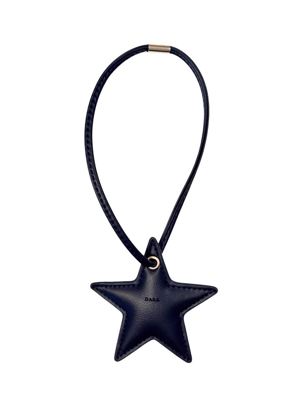 STAR BAG CHARM NAVY BLUE