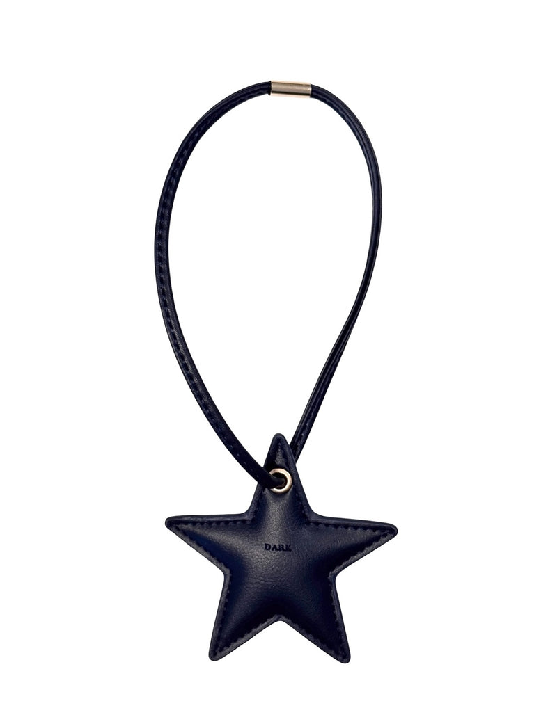 STAR BAG CHARM NAVY BLUE