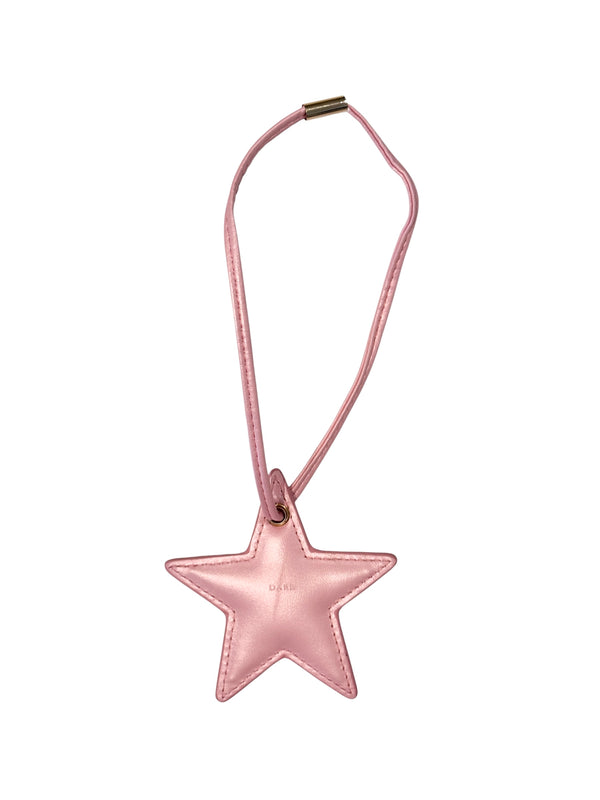 STAR BAG CHARM PALE ROSE