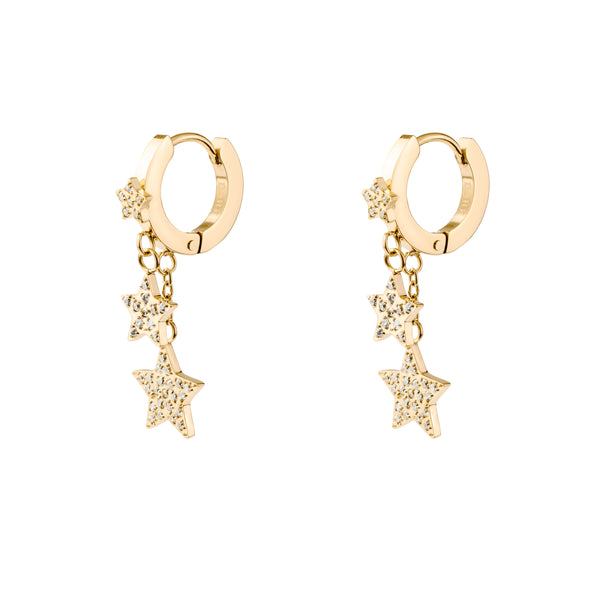 STAR CHARM HOOP