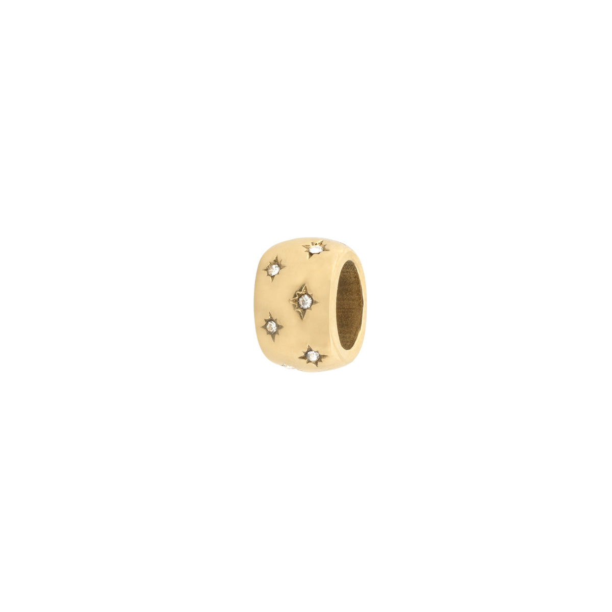 STAR & MOON SMALL BEAD CHARM