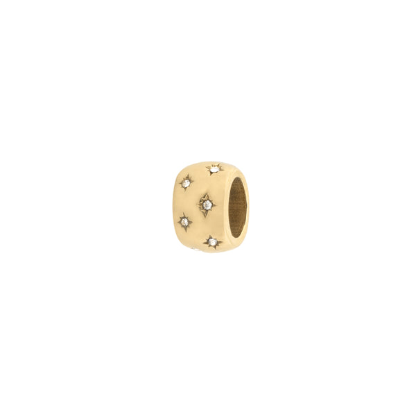 STAR & MOON SMALL BEAD CHARM
