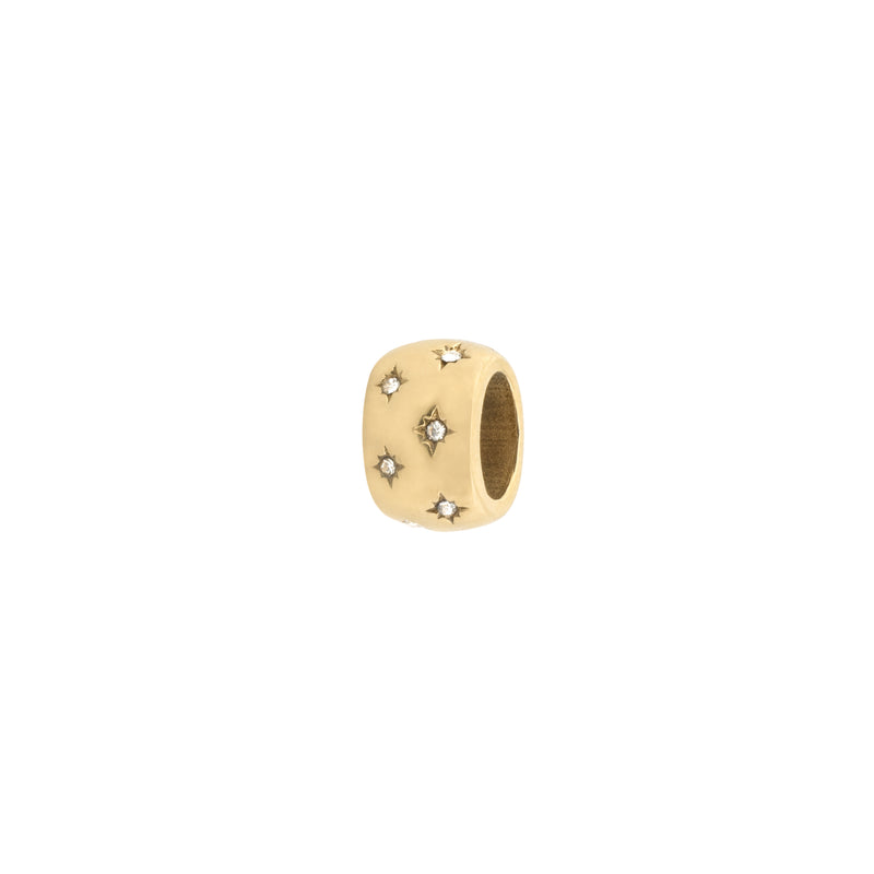 STAR & MOON SMALL BEAD CHARM