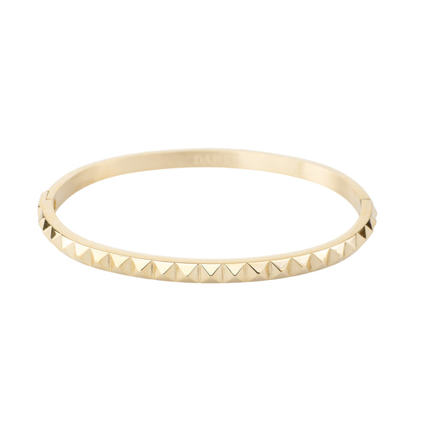 STUD BANGLE THIN GOLD