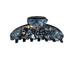 TEXT HAIR CLAW "J´ADORE" GRISALLE BLUE W/GRISALLE BLUE