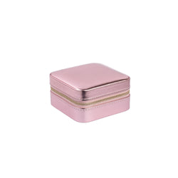 METALLIC JEWELLERY BOX MINI ROSE