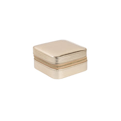 METALLIC JEWELLERY BOX MINI GOLD