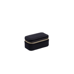 VELVET JEWELLERY BOX MICRO BLACK