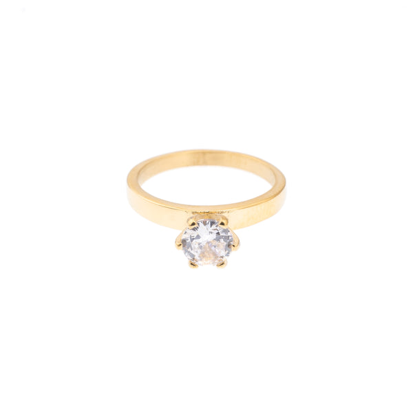 SINGLE CRYSTAL RING