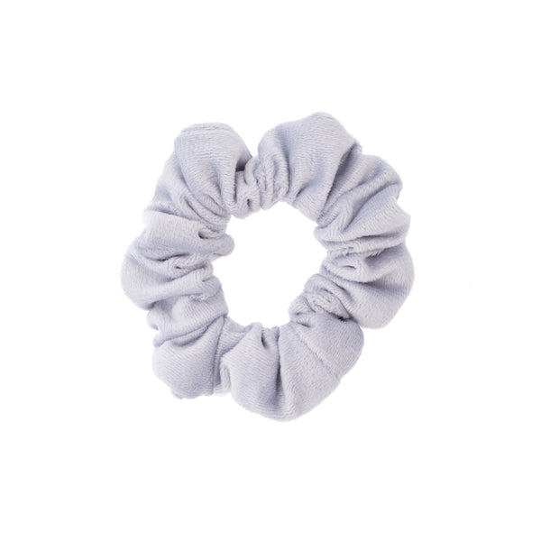 VELVET HAIR TIE COOL BLUE
