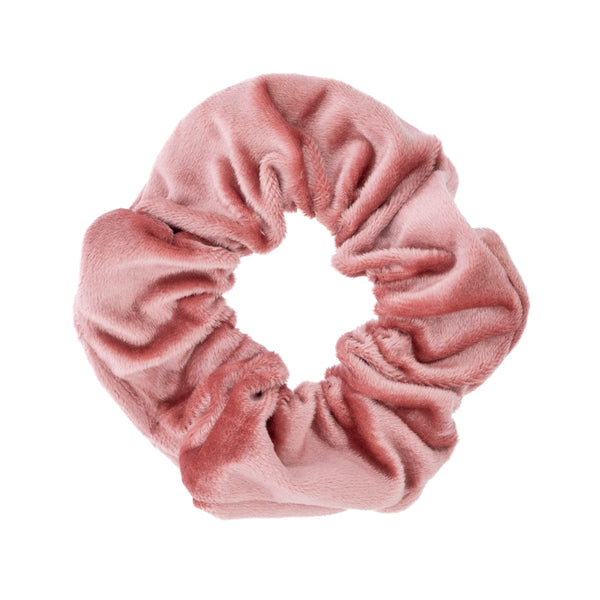 VELVET SCRUNCHIE SPARKLED ROSE