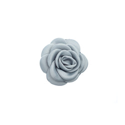 SATIN ROSE HAIR CLAW DARK SAGE