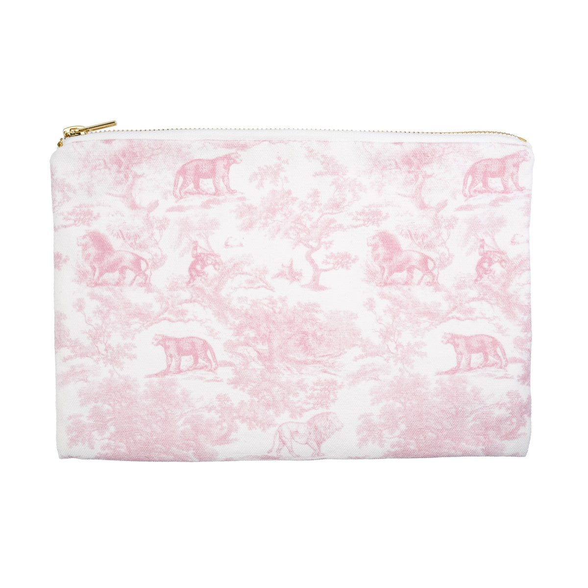 CANVAS POUCH COTTON CANDY SAVANNAH PATTERN