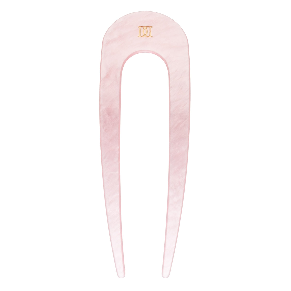 FRENCH HAIR PIN PALE ROSE