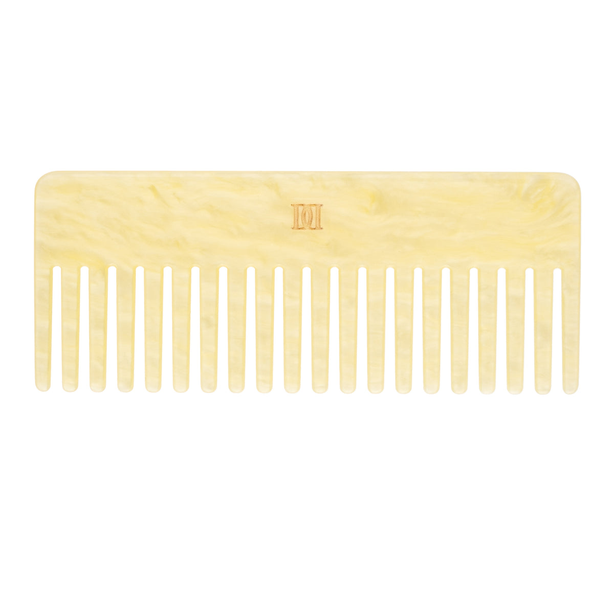 HAIR COMB PALE YELLOW