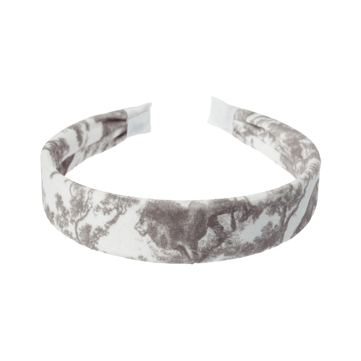 VELVET HAIR BAND COOL ARMY SAVANNAH PATTERN