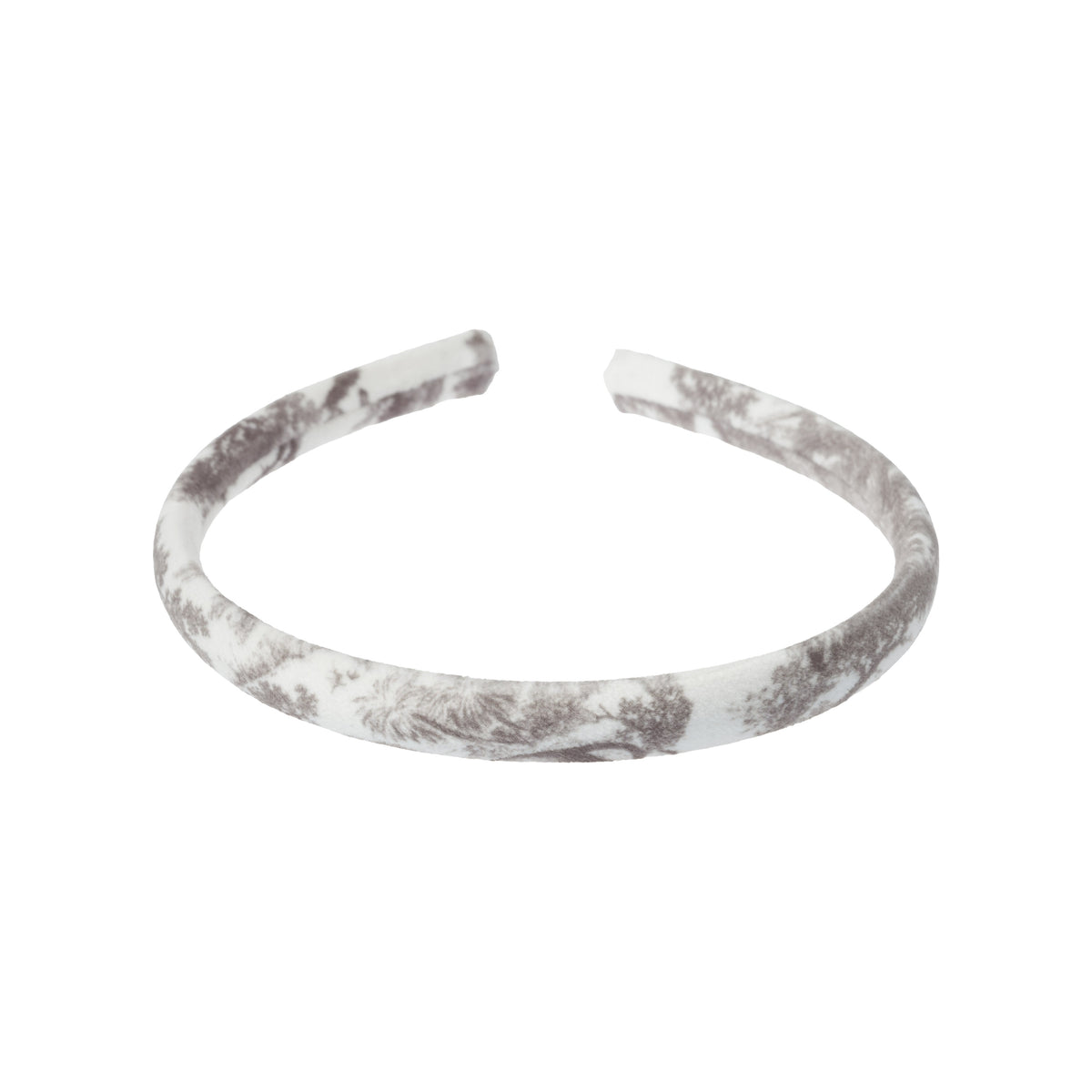 VELVET HAIR BAND THIN COOL ARMY SAVANNAH PATTERN