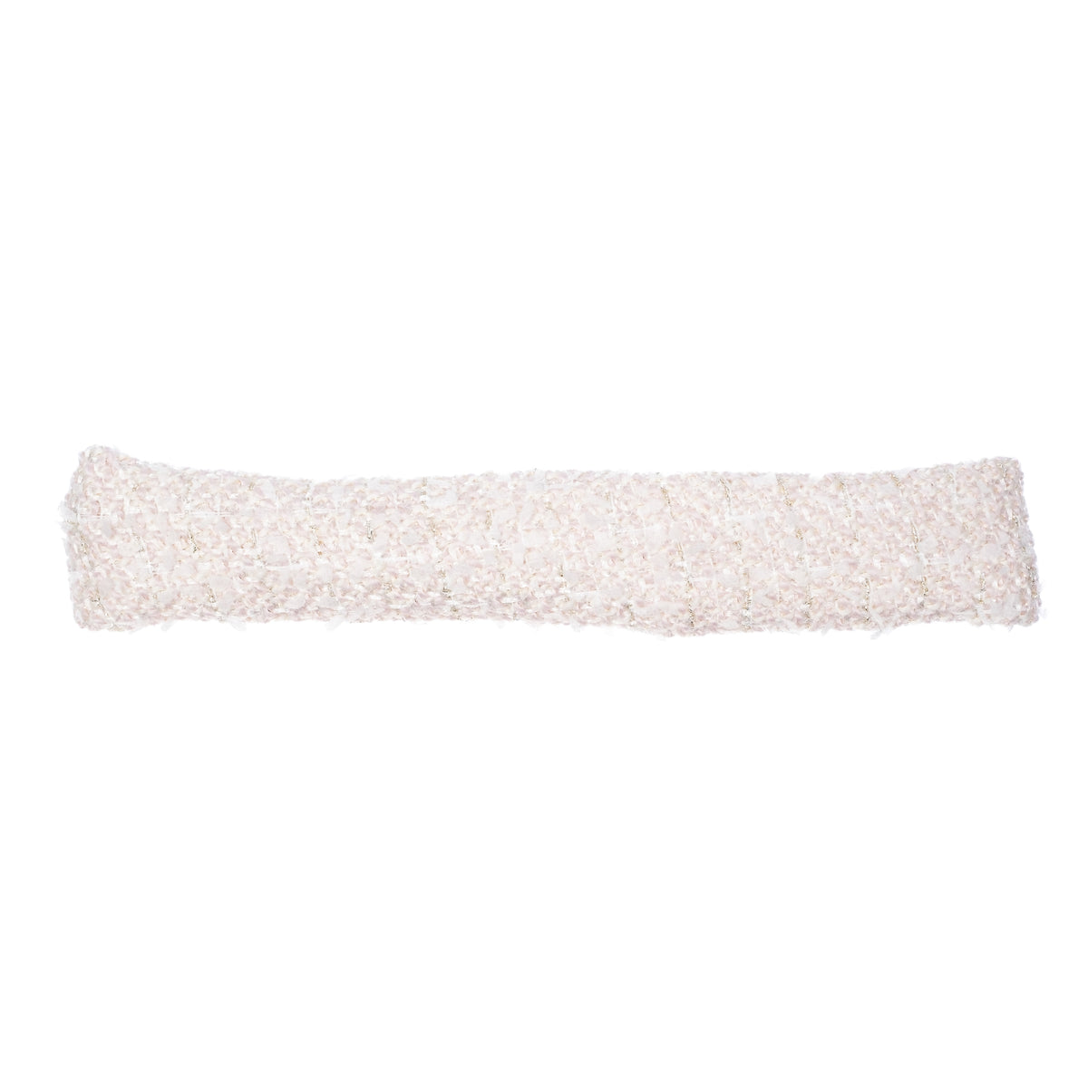 TWEED HEADBAND PALE ROSE