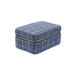 TWEED JEWELLERY BOX GRISALLE BLUE