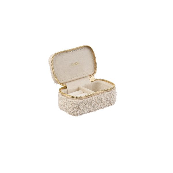 TWEED JEWELLERY BOX MICRO SAND