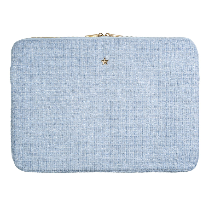 TWEED MAC COVER COOL BLUE