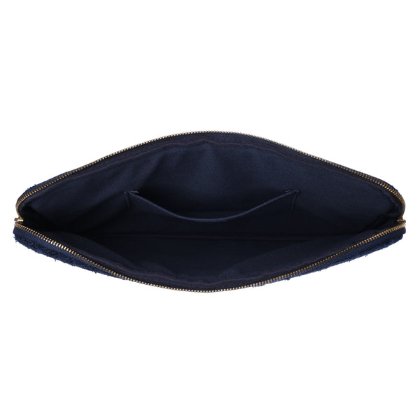 TWEED MAC COVER DARK NAVY BLUE