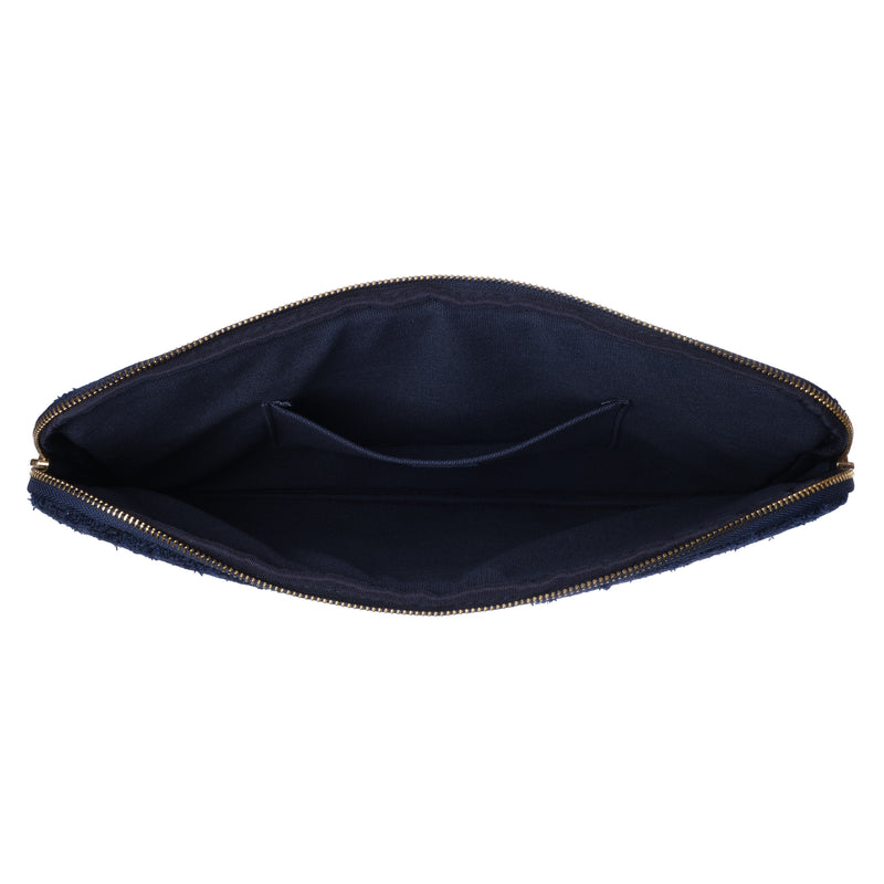 TWEED MAC COVER DARK NAVY BLUE