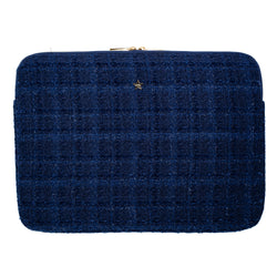 TWEED MAC COVER DARK NAVY BLUE