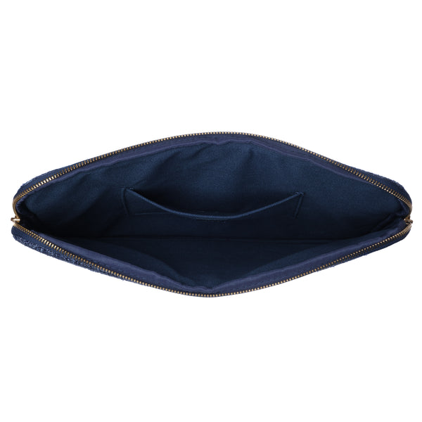 TWEED MAC COVER GRISALLE BLUE