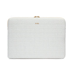 TWEED MAC COVER OFF WHITE