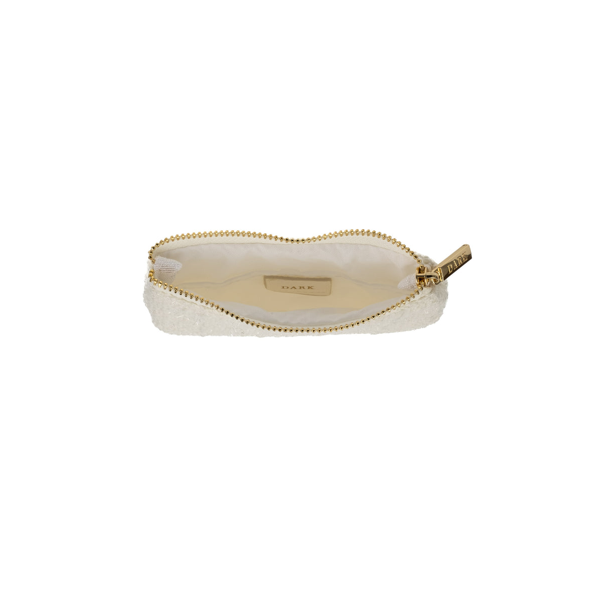 TWEED MINI POUCH OFF WHITE