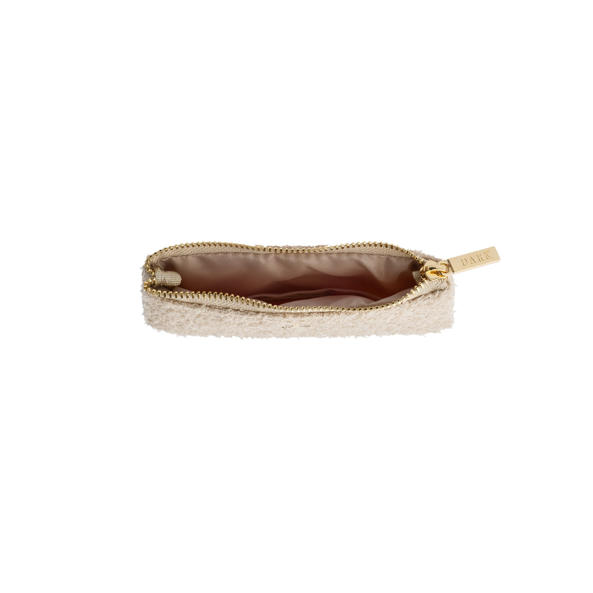 TWEED MINI POUCH SAND
