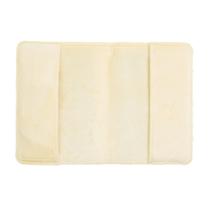 TWEED PASSPORT COVER PALE YELLOW