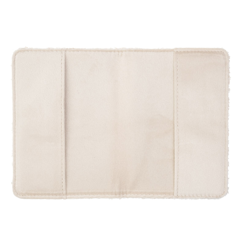 TWEED PASSPORT COVER SAND