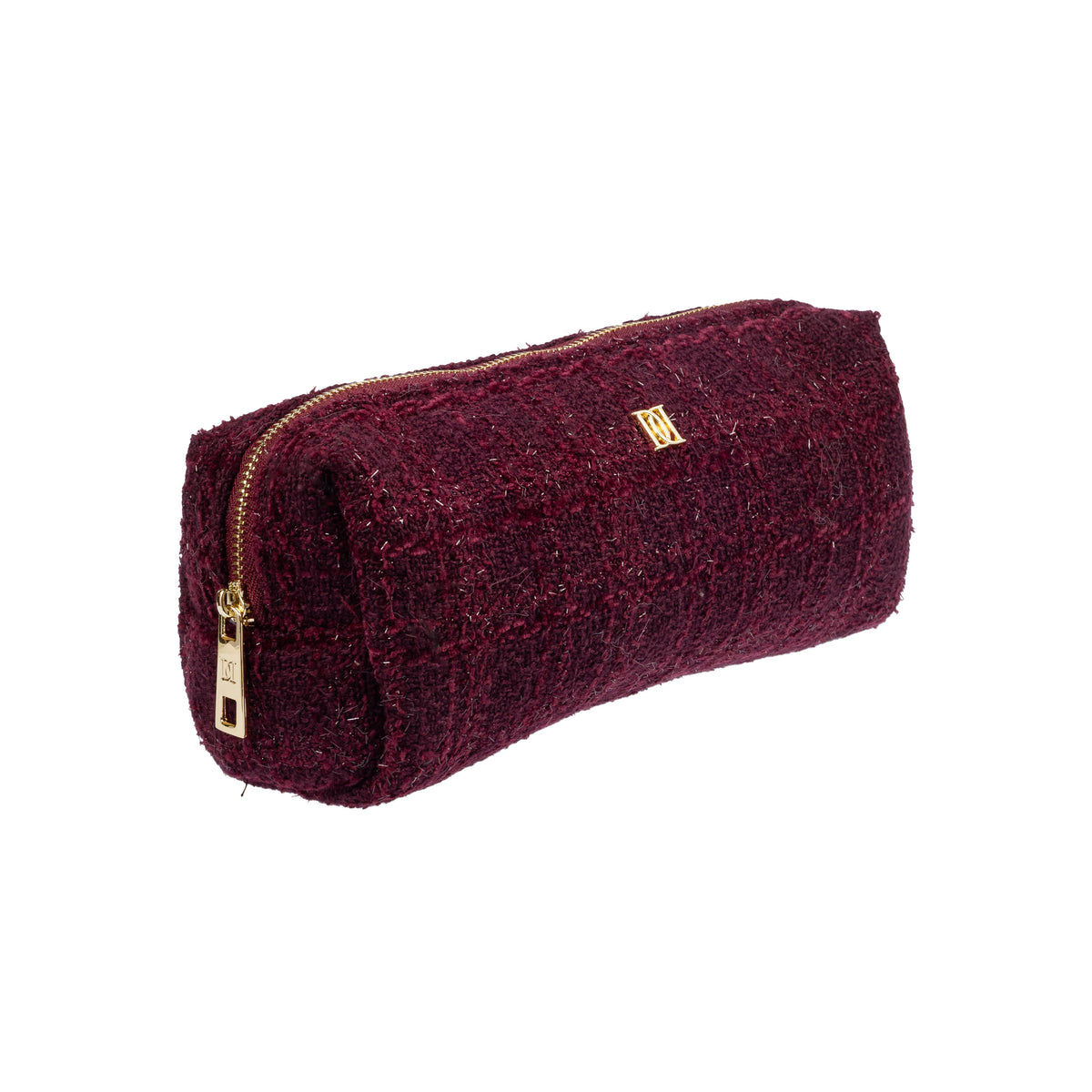 TWEED TOOL POUCH BORDEAUX