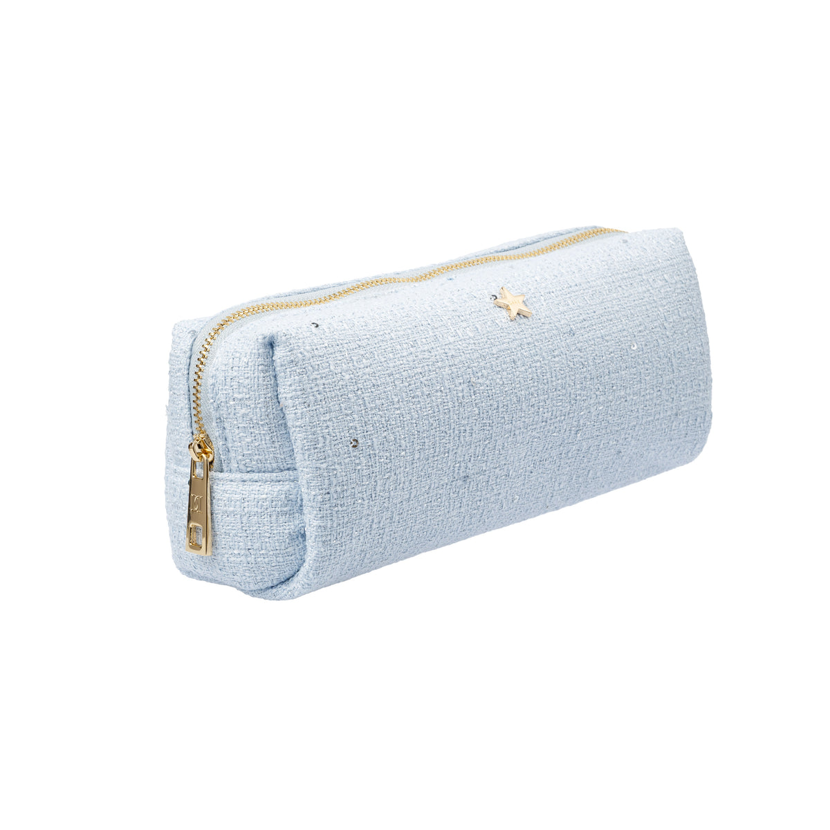 TWEED TOOL POUCH COOL BABY BLUE