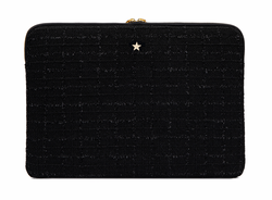 TWEED MAC COVER BLACK