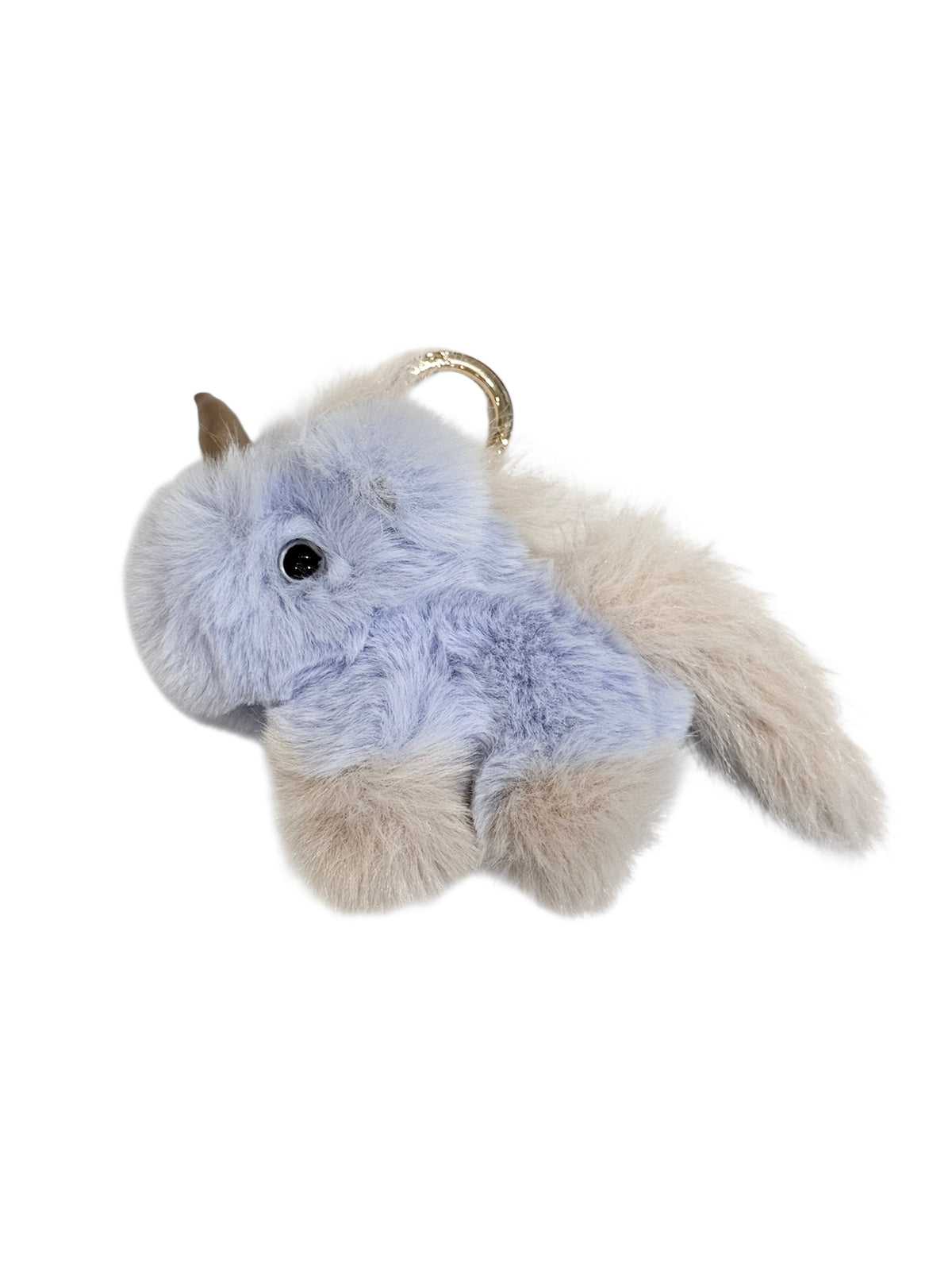 UNICORN BAG CHARM LIGHT COUNTRY BLUE W/SAND