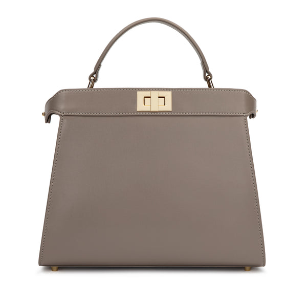 LEATHER MEDIUM LADY BAG NAPPA TAUPE