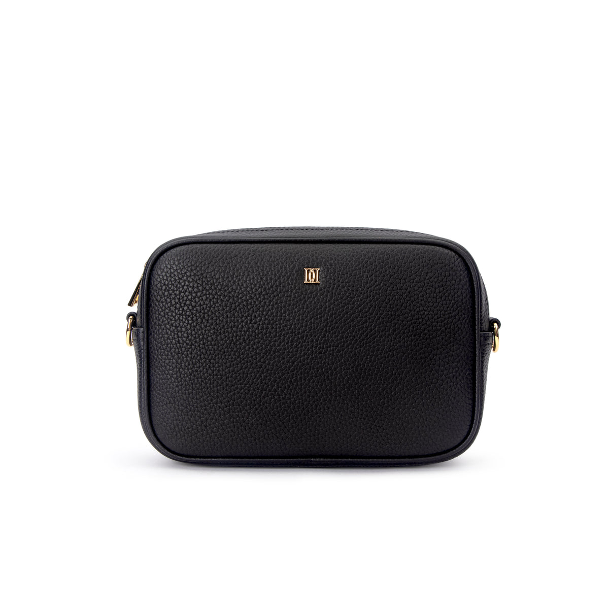 LEATHER BOX BAG BLACK