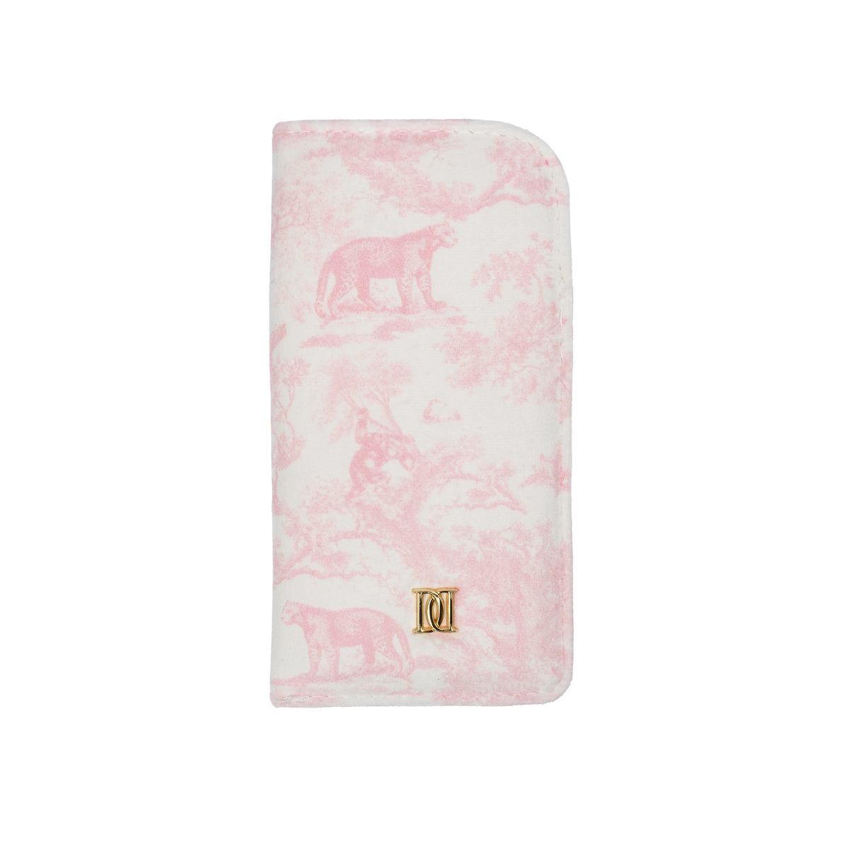 VELVET EYEWEAR CASE COTTON CANDY SAVANNAH PATTERN