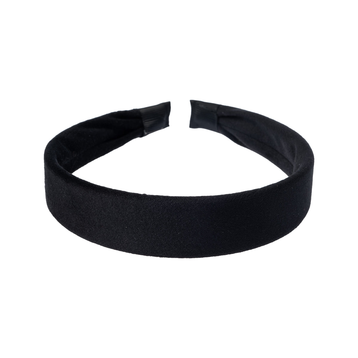 VELVET HAIR BAND BLACK