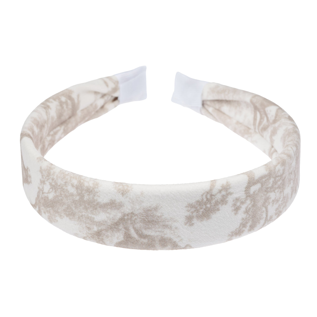 VELVET HAIR BAND SAND SAVANNAH PATTERN