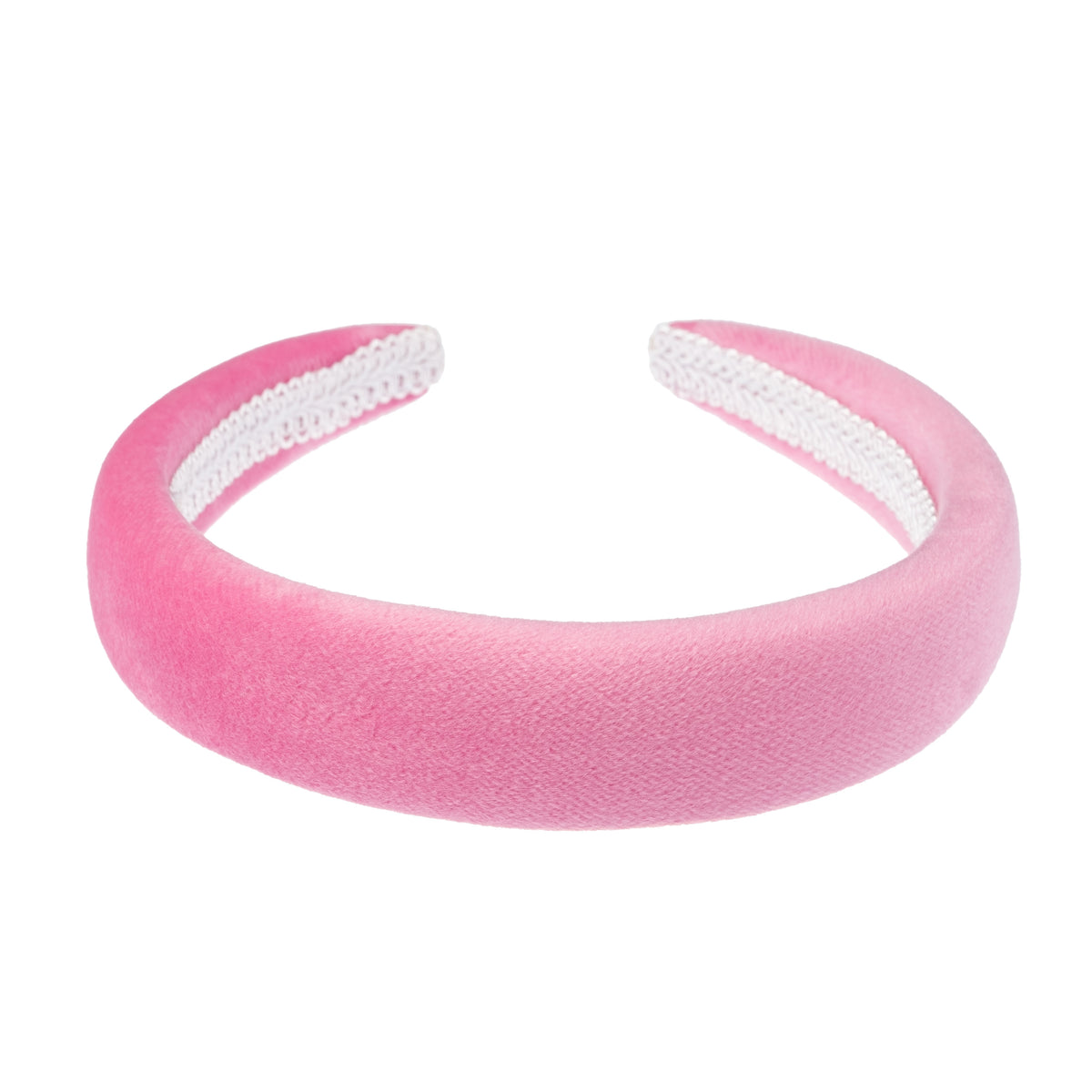 VELVET HAIR BAND BROAD BUBBLEGUM PINK VELVET HAIR BAND BROAD BUBBLEGUM PINK