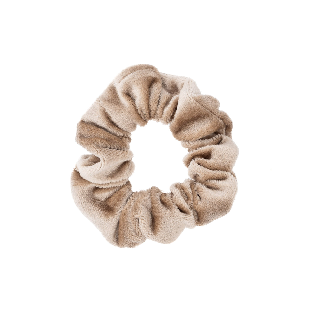 VELVET HAIR TIE SPARKLED CHAMPAGNE