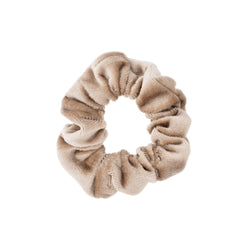 VELVET HAIR TIE SPARKLED CHAMPAGNE