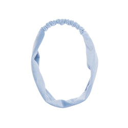 VELVET HEADBAND LIGHT BLUE