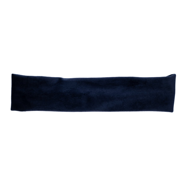 VELVET HEADBAND NAVY BLUE