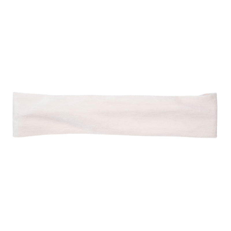 VELVET HEADBAND OFF WHITE