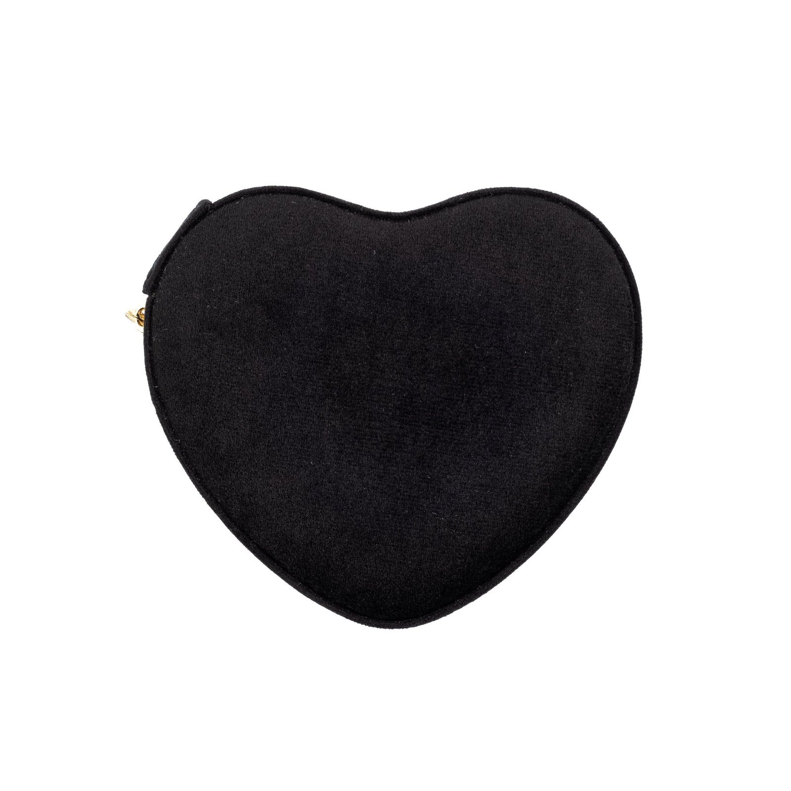 VELVET HEART JEWELLERY BOX BLACK VELVET HEART JEWELLERY BOX BLACK